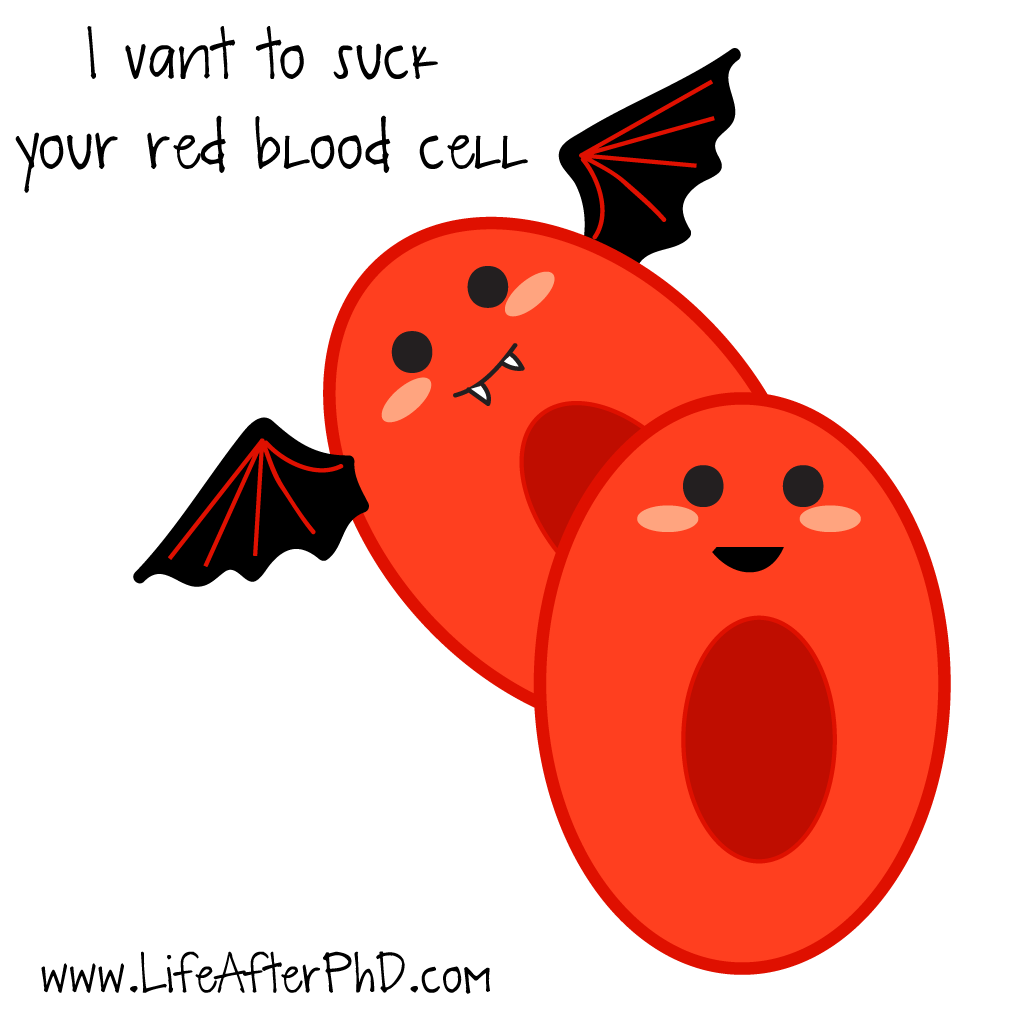i vant to suck your red blood cell